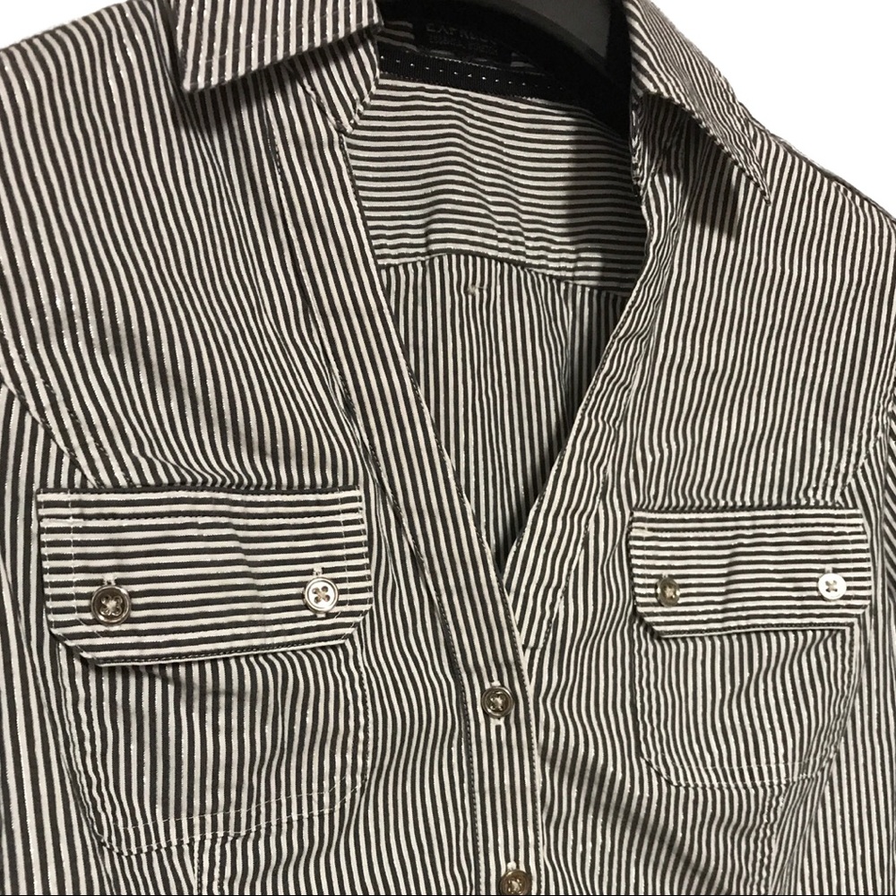 Express Button-Down Top - Picture 2 of 2